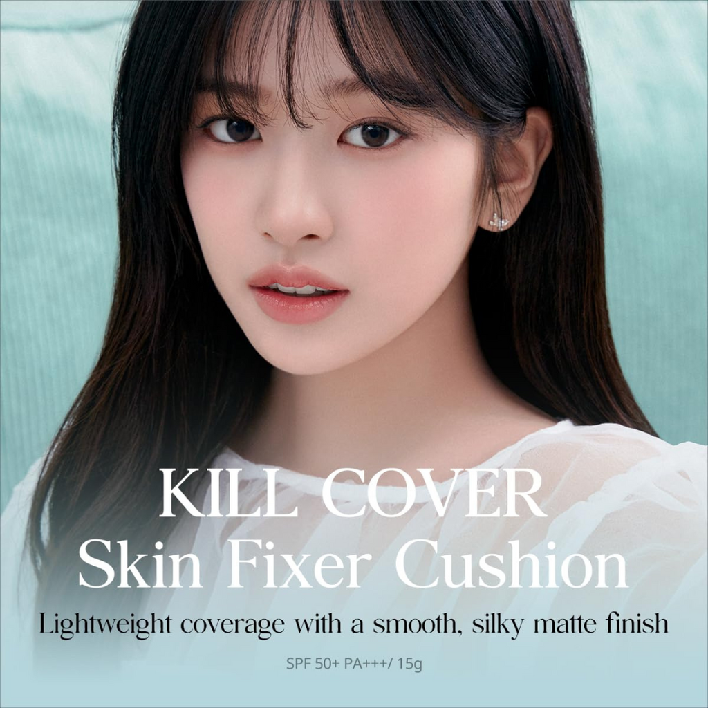 CLIO | Kill Cover Skin Fixer Cushion 極緻抗沾染空氣感氣墊粉底