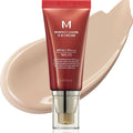 MISSHA M Perfect Cover BB Cream No.27 Honey Beige - Medium with Neutral/Warm Undertone SPF 42 PA +++ 1.69 Fl Oz - Tinted Moisturizer for face with SPF