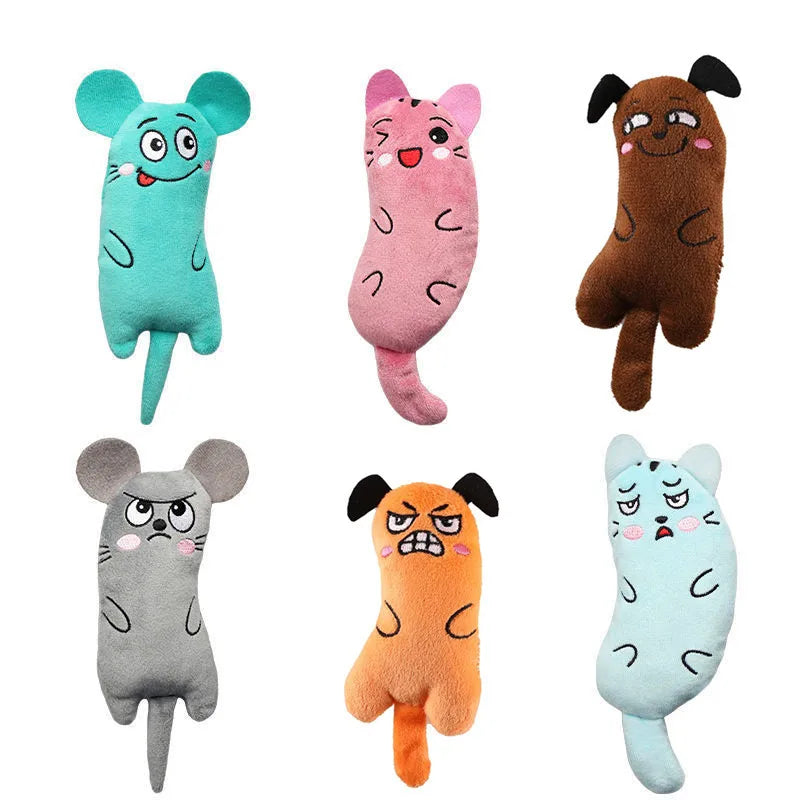 Interactive Plush Catnip Toys