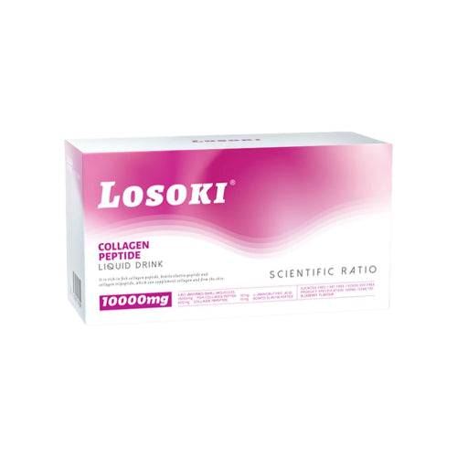Losoki 膠原蛋白肽口服液｜膠原蛋白嫩膚 × 抗衰老增彈性 × 抗氧化美肌 × 高效吸收 × 全面提升健康
